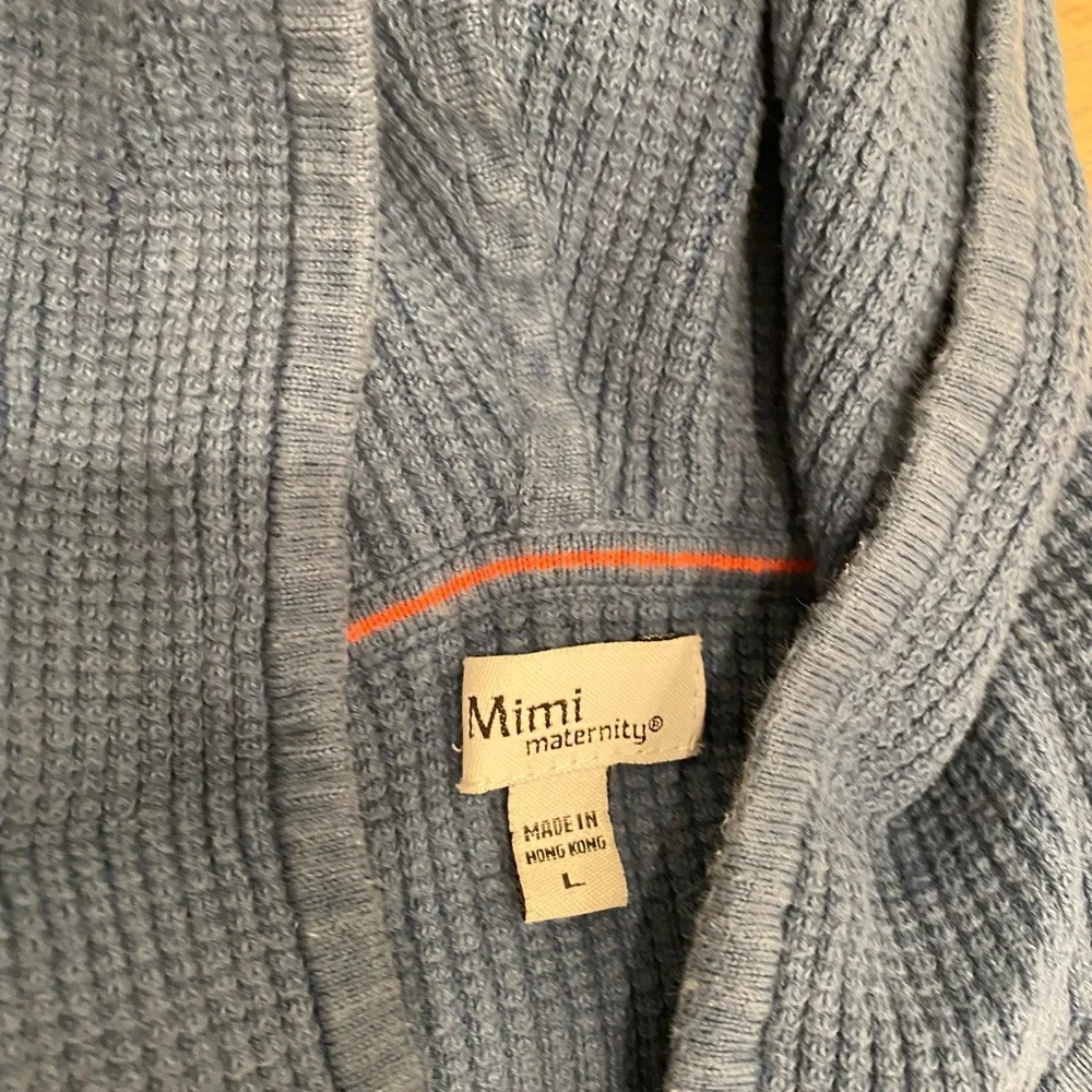 Mimi Maternity women sweater with zipper size L